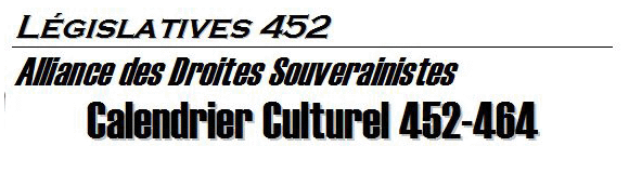 Zone de Texte: Législatives 440  Alliances des Droites Souverainistes   Isis VALOIS  